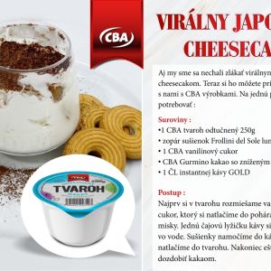 Japonský cheesecake